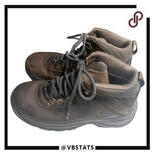 Timberland Women's White Ledge‎ Mid Waterproof Hiking Boot 12668 Brown Size 8.5